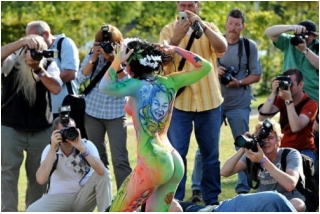 Lễ hội vẽ tranh trên cơ thể trần tại Đức_6