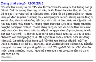 Sau họp báo, công chúng đòi tẩy chay The Voice_4