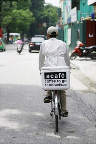 Cà phê dạo Sài Gòn tràn ra Hà Nội_0