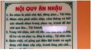 Choáng với nội quy "ăn nhậu" chỉ ở nhà hàng Việt Nam