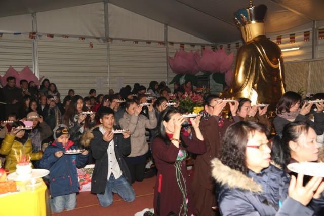 Người Việt đón năm mới tại chùa Phước Nghiêm- Thành phố Leipzig - 3