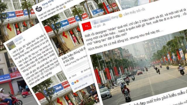 Phố kiểu mẫu đồng phục xanh đỏ làm khó dân - 1