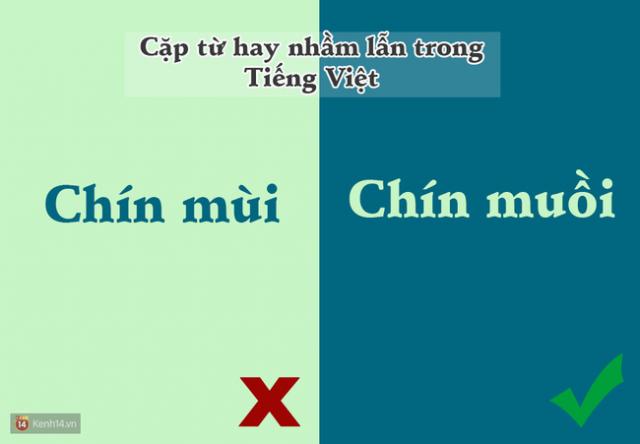 10 cặp từ ai cũng hay bị lẫn lộn trong Tiếng Việt - 3