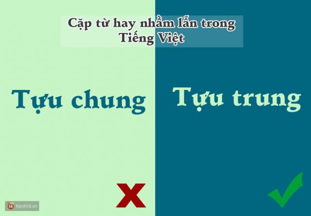 10 cặp từ ai cũng hay bị lẫn lộn trong Tiếng Việt - 4