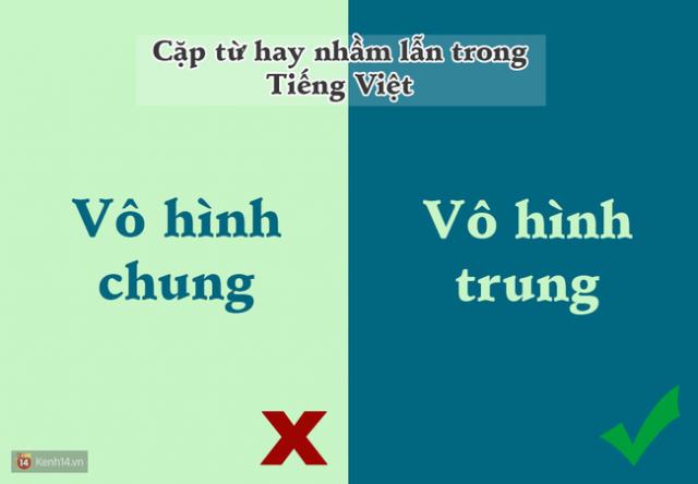 10 cặp từ ai cũng hay bị lẫn lộn trong Tiếng Việt - 5