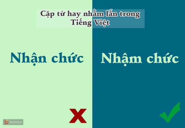 10 cặp từ ai cũng hay bị lẫn lộn trong Tiếng Việt - 6