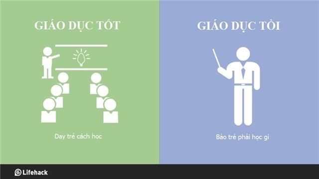 8 khác biệt giữa giáo dục tốt và giáo dục tồi - 1