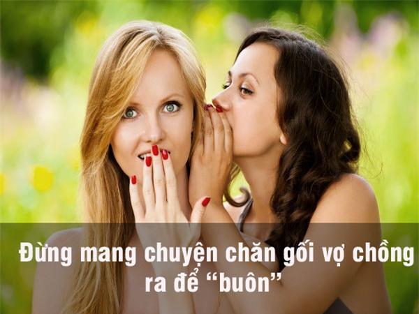 5 điều về chồng, cấm tiệt vợ mang ra buôn chuyện - 1