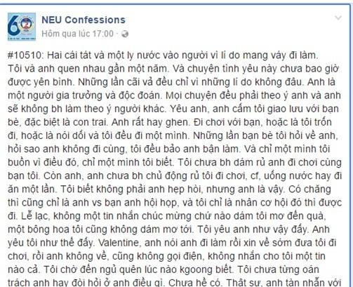 Cô gái bị bạn trai tát 2 cái đau điếng vì mặc váy đi làm - 1