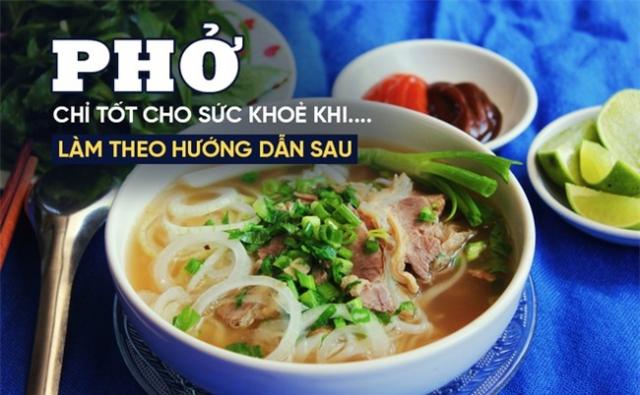 Chuyên gia dinh dưỡng Mỹ chỉ cách ăn phở tốt cho sức khỏe: Nhiều người Việt cũng chưa biết - 0