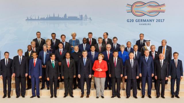 G20 ở Hamburg bắt đầu - ở ngoài hỗn loạn ở trong răm rắp nghe lời Thủ tướng Đức - 0