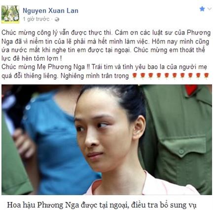 Hiếm có tù nhân nào sau khi tại ngoại lại được nhiều thứ đáng mơ ước như Hoa hậu Phương Nga - 8