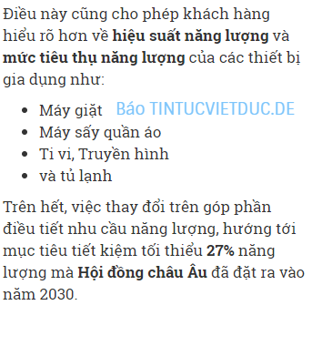 eu thay doi quy dinh ve dan nhan nang luong do dien se don gian nhan biet hon