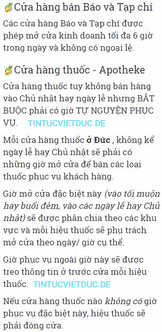 luat duc quy dinh kinh doanh ngay chu nhat