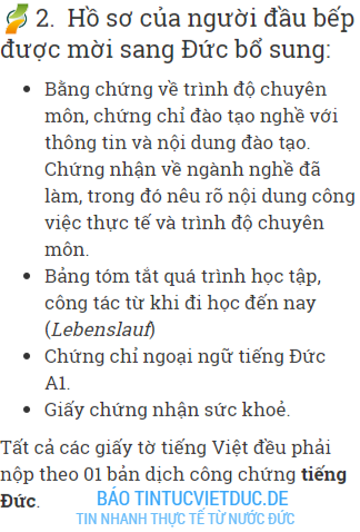 thu tuc don dau bep từ viet nam sang duc