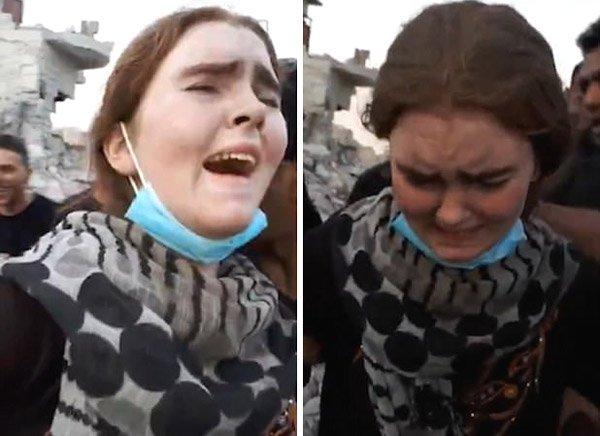 Xuất hiện Video cô dâu IS người Đức khóc lóc thảm thiết khi bị binh sĩ Iraq bắt - 0