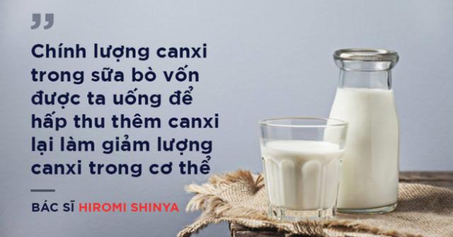 Bác sĩ nổi tiếng Nhật Bản: Uống quá nhiều sữa bò mới dẫn đến bệnh loãng xương - 0