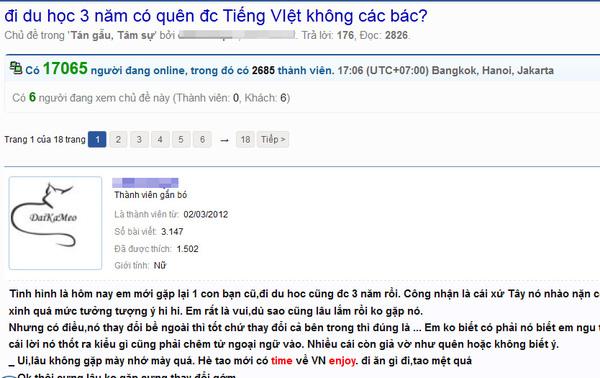 “Quên” tiếng Việt – Vô ý hay thích thể hiện mình “Tây”? - 1