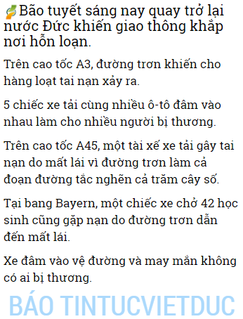 bao tuyet o duc