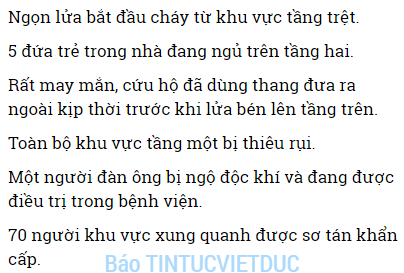 duc chay nha bat ngo 5 dua tre duoc kip thoi cuu song