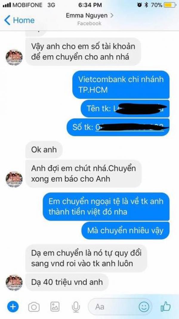 Thủ đoạn lừa đảo mới nhất qua Facebook: Nạn nhân người Việt bị rút mất hàng chục ngàn Úc kim khỏi tài khoản ngân hàng - 1