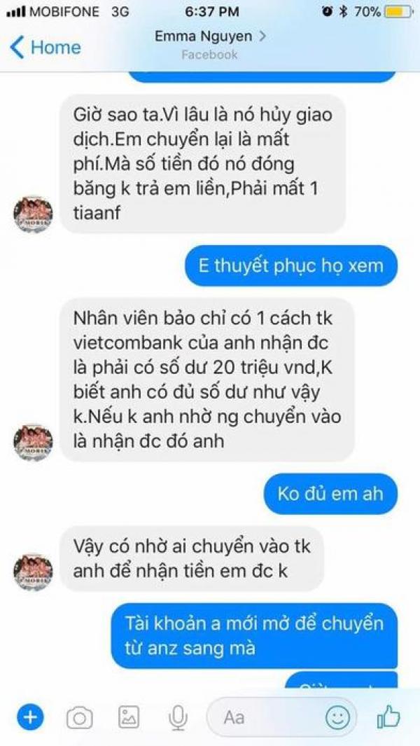 Thủ đoạn lừa đảo mới nhất qua Facebook: Nạn nhân người Việt bị rút mất hàng chục ngàn Úc kim khỏi tài khoản ngân hàng - 2