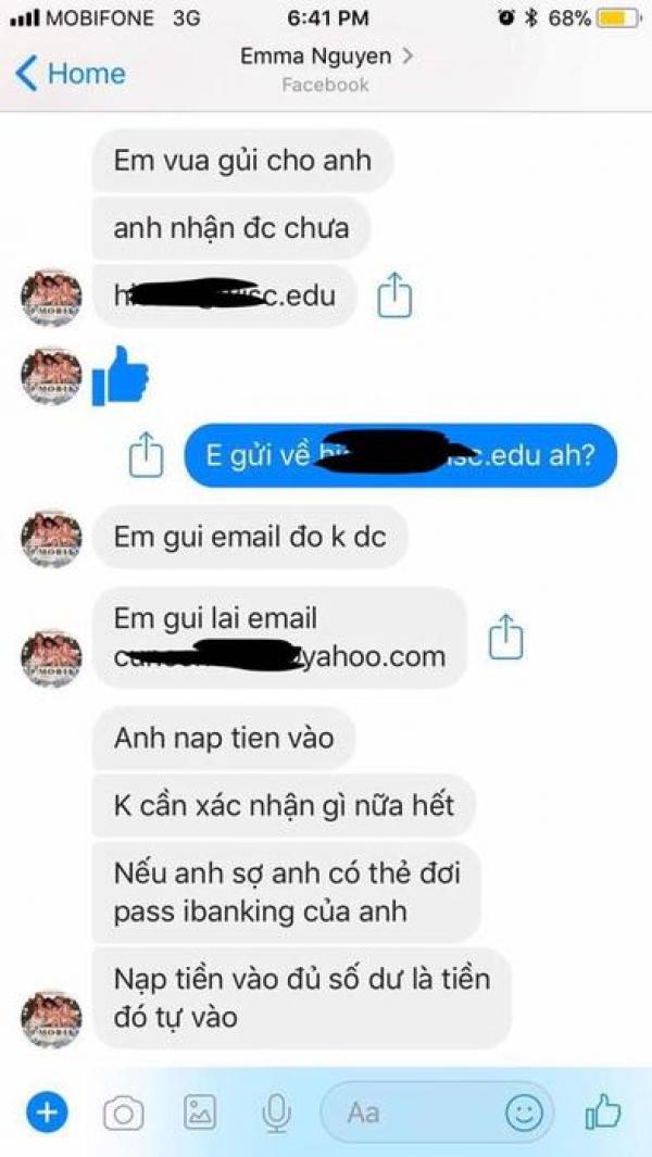 Thủ đoạn lừa đảo mới nhất qua Facebook: Nạn nhân người Việt bị rút mất hàng chục ngàn Úc kim khỏi tài khoản ngân hàng - 4