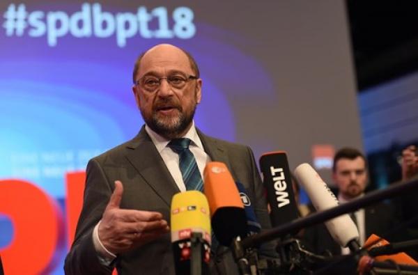 Đảng SPD bỏ phiếu về thoả thuận chính phủ liên minh - 0