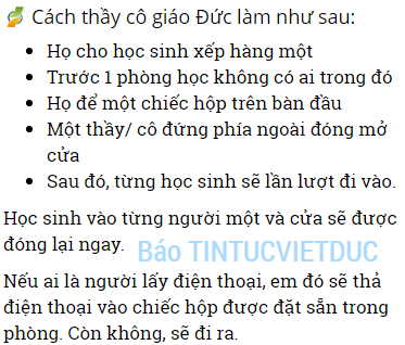 chiec dien thoai bi an cap va cach xu li cua truong tieu hoc o duc