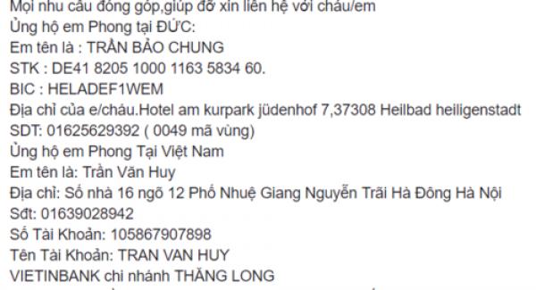 Tâm nguyện cuối cùng của du học sinh Việt lâm trọng bệnh tại Đức - 2