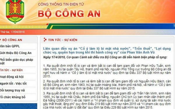 Cựu Trung tướng, Phó Tổng Cục trưởng Tổng Cục Tình báo Phan Hữu Tuấn bị bắt - 1