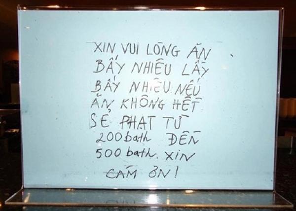 Những tấm biển tiếng Việt ở nước ngoài – nhìn mà thấy xấu hổ - 2