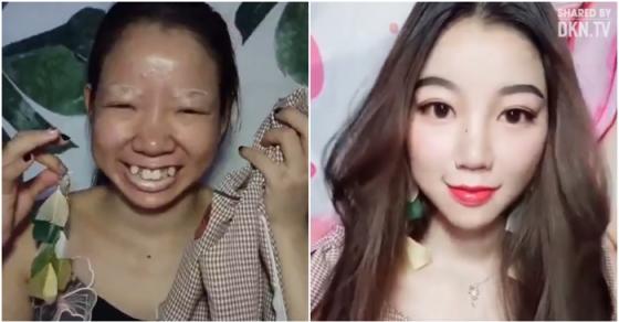 42 1 Co Gai Vit Hoa Thien Nga Voi Man Make Up Dinh Cao Dui Mat May Lan Van Khong Tin Day La Cung 1 Nguoi