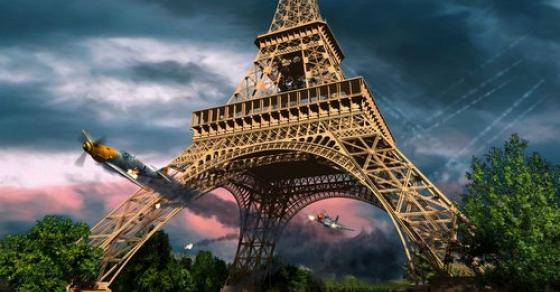 42 1 Phi Cong My Ruot Duoi Tiem Kich Duc Duoi Chan Thap Eiffel Nam 1944