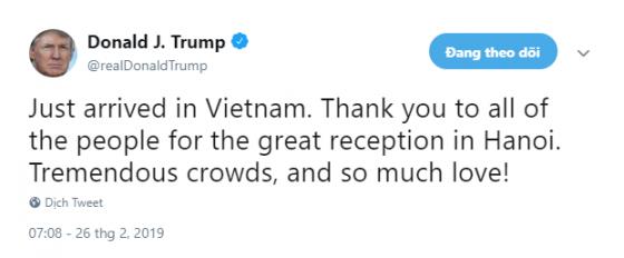 42 2 Tong Thong Donald Trump Nguoi Dan Hai Ben Duong Rat Tuyet Voi Va Rat Nong Hau