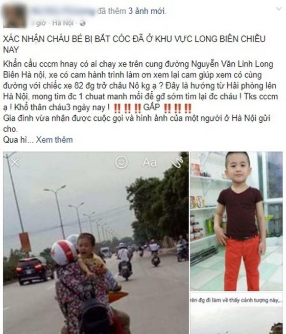 42 3 Truy Tim Hinh Anh Em Be Khoc Tren Duong Nghi La Be Trai 6 Tuoi Mat Tich Bi An O Quang Binh