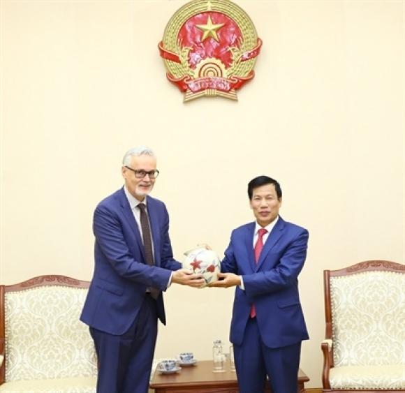 42 3 Bo Truong Nguyen Ngoc Thien Hop Tac Van Hoa The Thao Du Lich Viet Nam   Duc Da Dat Nhieu Thanh Tuu Quan Trong