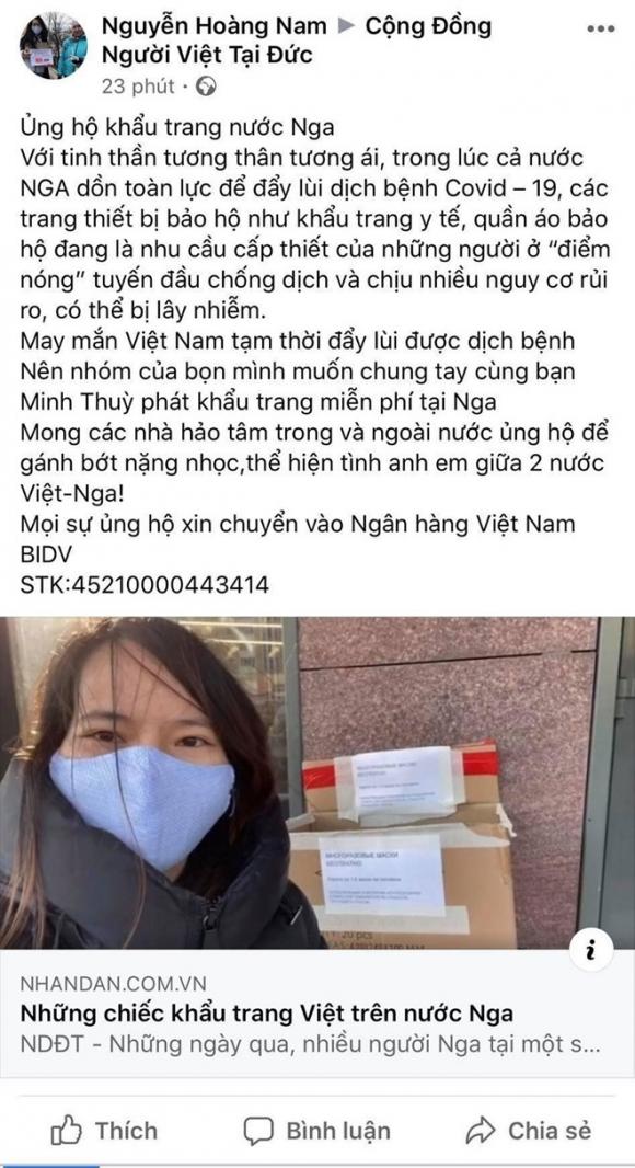 42 3 Co Gai Viet Phat Khau Trang Mien Phi O Nga Buc Xuc Nguoi Mao Danh Quyen Tien