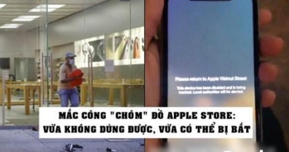 42 1 Apple Store Bi Cuop Pha Apple Nhac Nhe 1 Cau Khien Ke Trom Iphone Trong Cuoc Bieu Tinh Tai My Voi Tim Cach Tra Lai