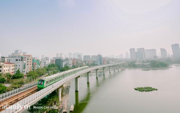 42 2 Tuyen Duong Sat Cat Linh   Ha Dong Hoan Thanh Lo Ra Mot Khung Canh Thanh Pho Ha Noi Tu Tren Cao Dep Den Kinh Ngac Va Phai Noi Con Day Hanh Dien