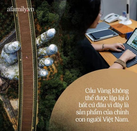 42 13 Ai Thuy   Nu Kien Truc Su Tao Nen Cay Cau Vang Made In Vietnam Lam Kinh Ngac Khap The Gioi Va Lan Dau Nghe Ke Ve Y Nghia That Su Cua Doi Ban Tay Khong Lo