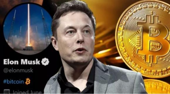 42 1 Elon Musk Viet 8 Chu Bitcoin Lap Tuc Quay Dau Tang Diem Than Ky