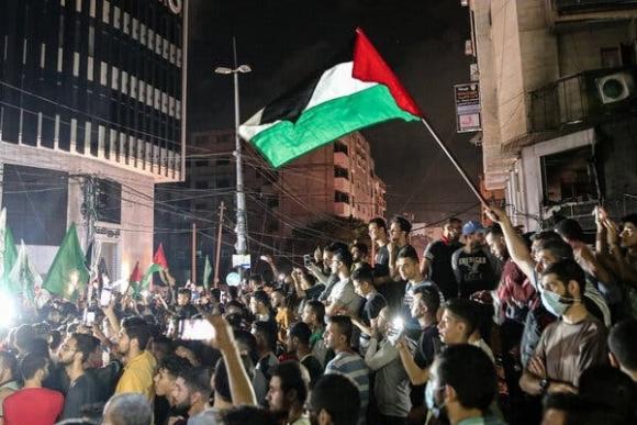 42 1 Dan Gaza Nua Dem An Mung Sau Lenh Ngung Ban Hamas Israel