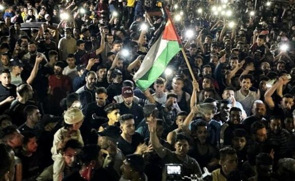 42 2 Dan Gaza Nua Dem An Mung Sau Lenh Ngung Ban Hamas Israel