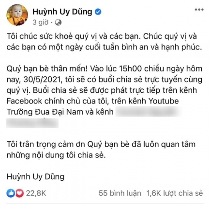 2 Dai Chien Chua Ngung Dai Gia Dung Lo Voi Thong Bao Livestream Vao Chieu Nay Lieu Co Lien Quan Den Vbiz Khong Day