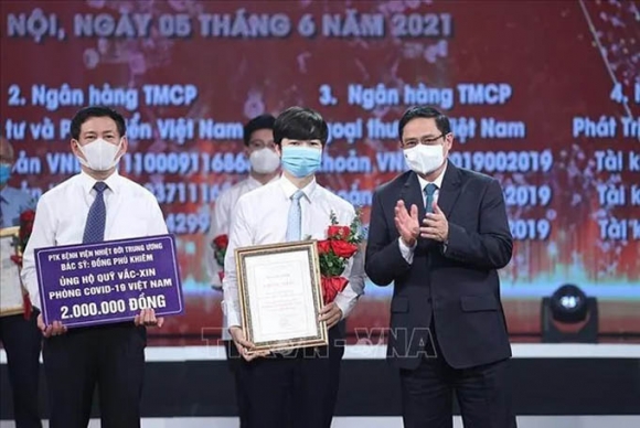 8 Thu Tuong Chinh Phu Pham Minh Chinh Du Le Ra Mat Quy Vaccine Phong Covid 19