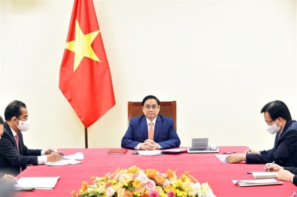 1 Thu Tuong De Nghi Duc Hop Tac Chuyen Giao Cong Nghe Vaccine Covid 19