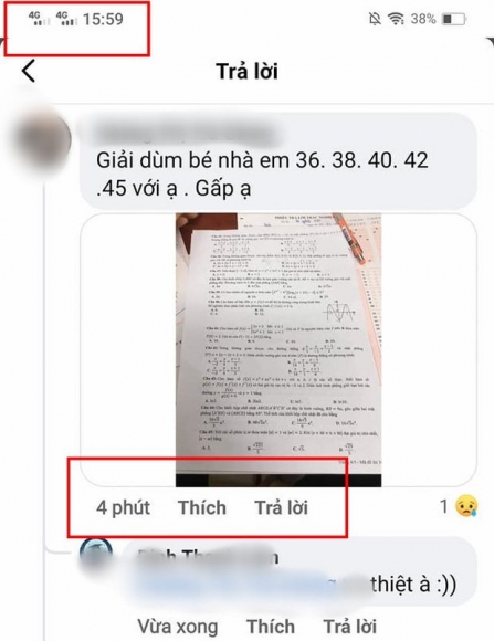 1 Nu Sinh Tuon De Thi Toan La Hoc Sinh Gioi 3 Nam Lien