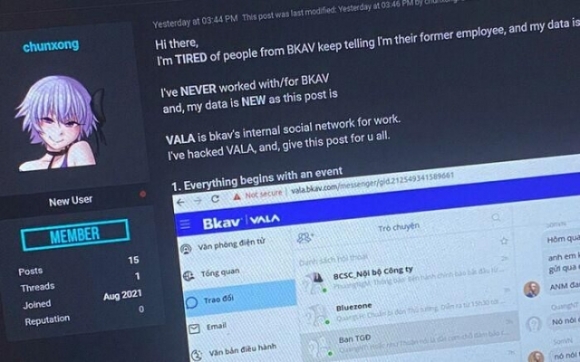 2 Hacker Tuyen Bo Se Livestream Tan Cong He Thong Noi Bo Cua Bkav