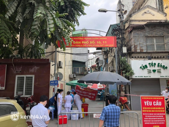 1 Ha Noi Cach Ly 7 Ngay Khu Vuc Co 2000 Dan O Quan Thanh Xuan Sau Khi Ghi Nhan 19 F0